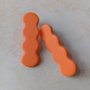 Caravanas Jazmin Naranja